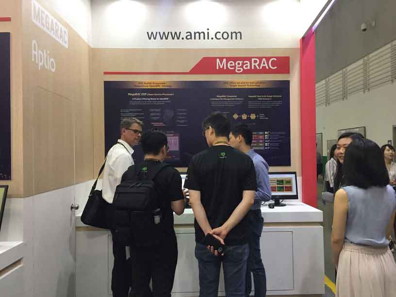 AMI展位在会议上