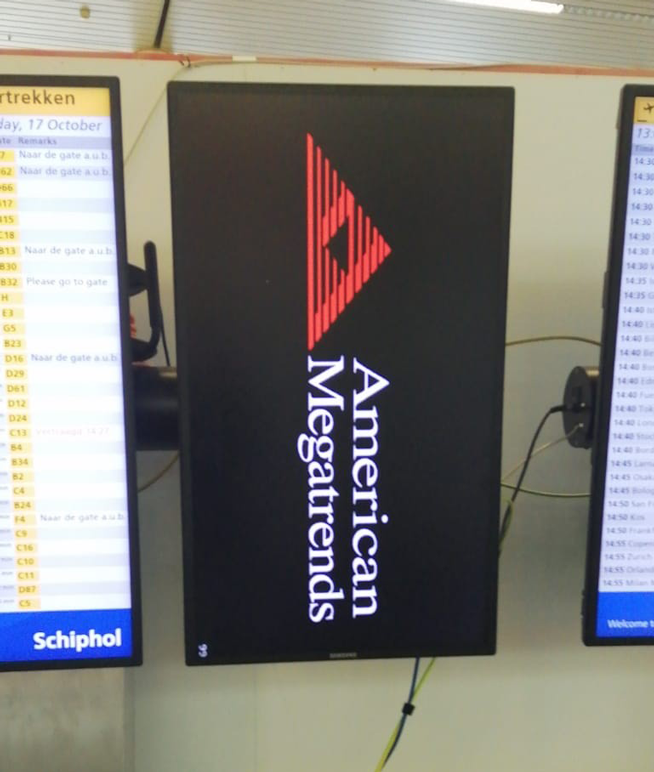 a black rectangular box with white text