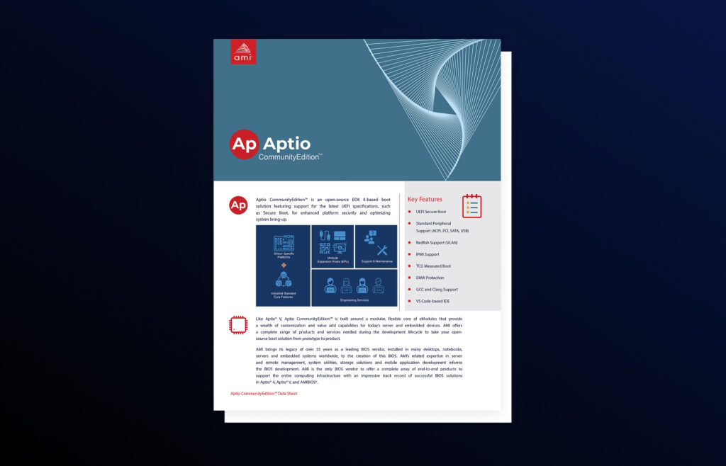 Aptio 数据表