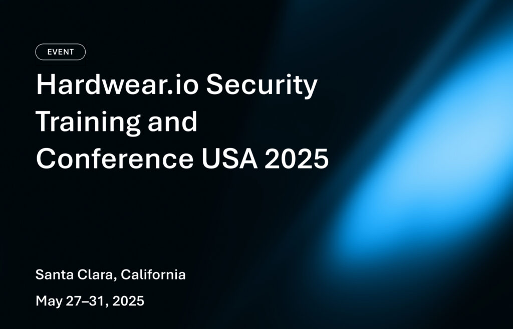 Hardwear.io 安全培训及会议（美国，2025 年）