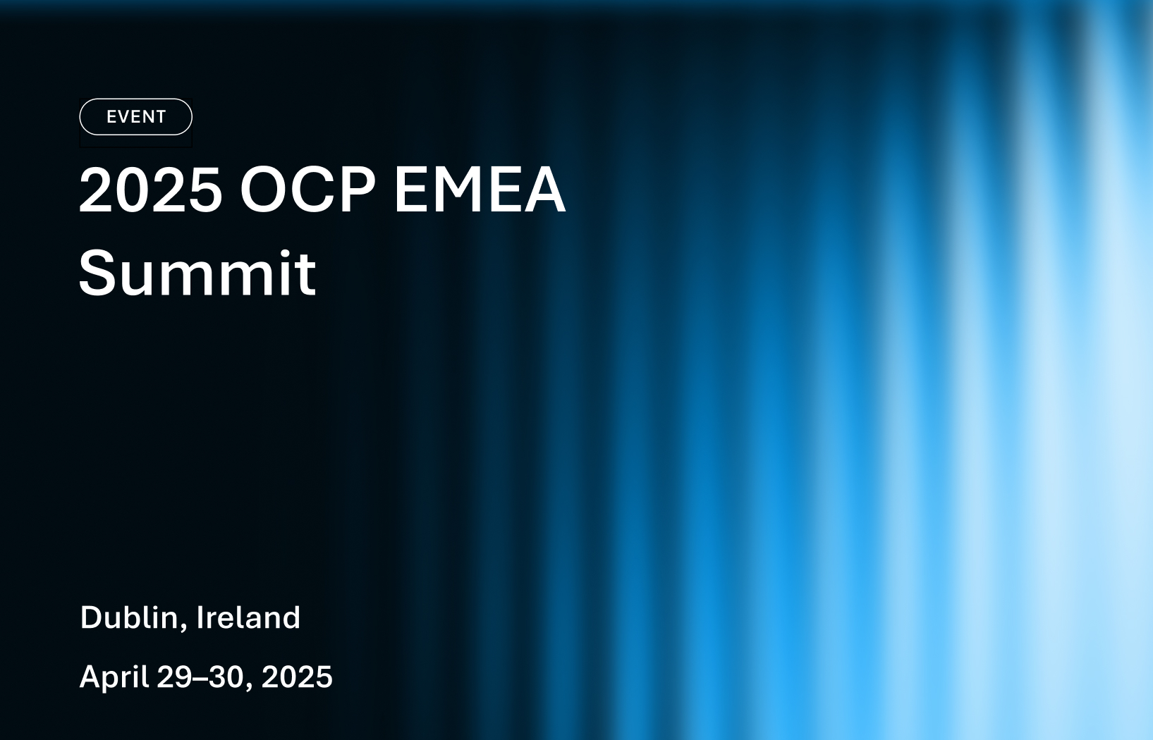 2025年OCP EMEA峰会